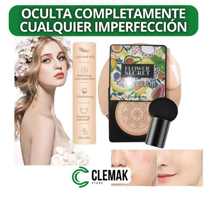 FLOWER SECRET | Base de Maquillaje PREMIUM BB Cream 🌺 - 40% OFF Exclusivo