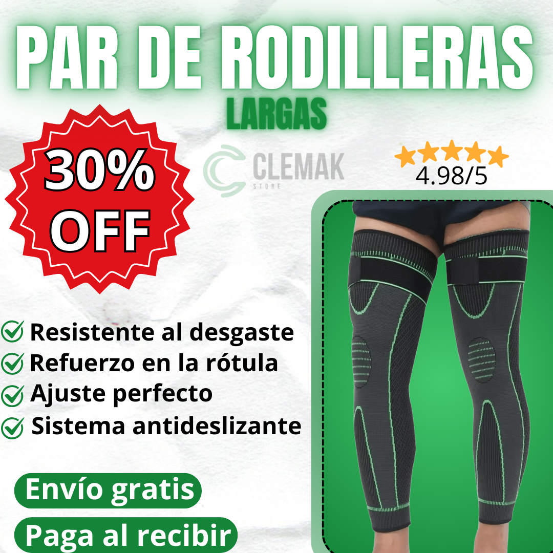 Par de RODILLERAS Profesionales de Compresión Elástica - 30% OFF 🎁