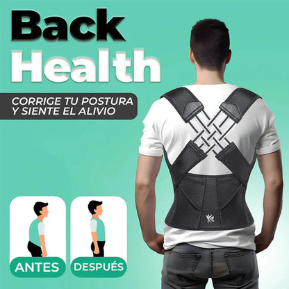 Back Health™ | Corrector de POSTURA para Espalda - 30% OFF 🎁