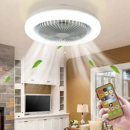 AirGlow | Ventilador de TECHO con Luz LED + Control remoto