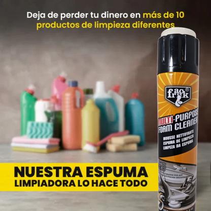 OFERTA ESPECIAL 2x1: Franck™ | Espuma Limpiadora Multiusos Profesional