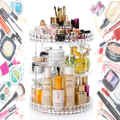 Organizador de MAQUILLAJE 360º | 30% OFF Exclusivo 🎁