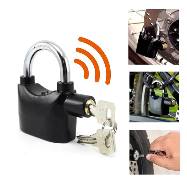 🔐 Guardian-Key™ | Candado ANTIRROBO con Alarma