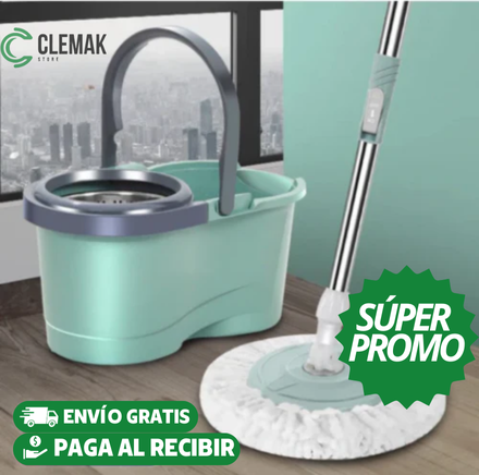 SpinMop | MOPA Giratoria 360º + Balde  30% OFF 🎁