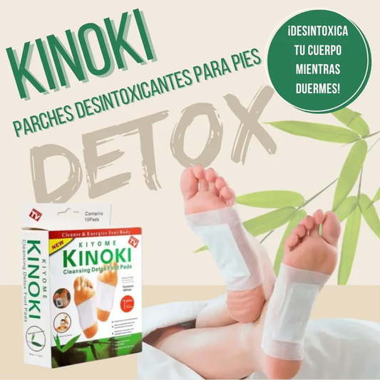 OFERTA ESPECIAL: Kinoki™ | Pack 10 Parches Desintoxicantes