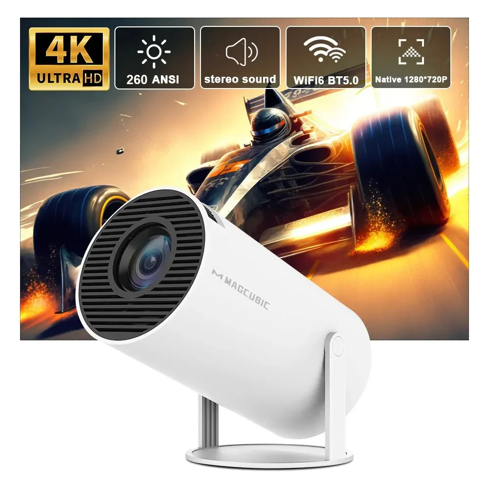 Mini Proyector Portátil HY300 [4K] Android 11 - 30% OFF 🎁